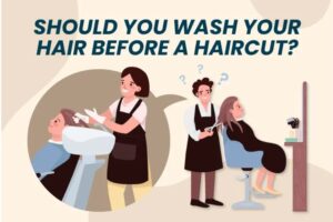 should i wash my hair before going to the salon