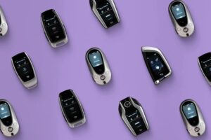 how to open bmw fob key