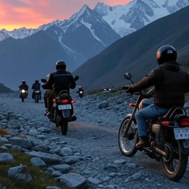 Motorcycle Tour in the Himalayas