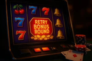 Can you retry bonus rounds in some slots