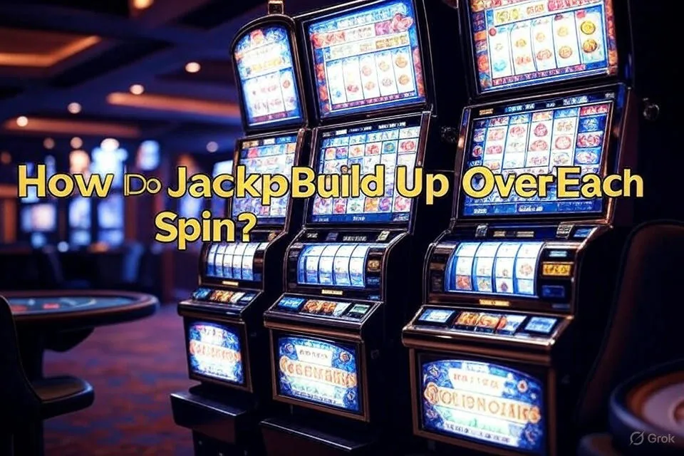How Do Jackpots Build Up Over Each Spin