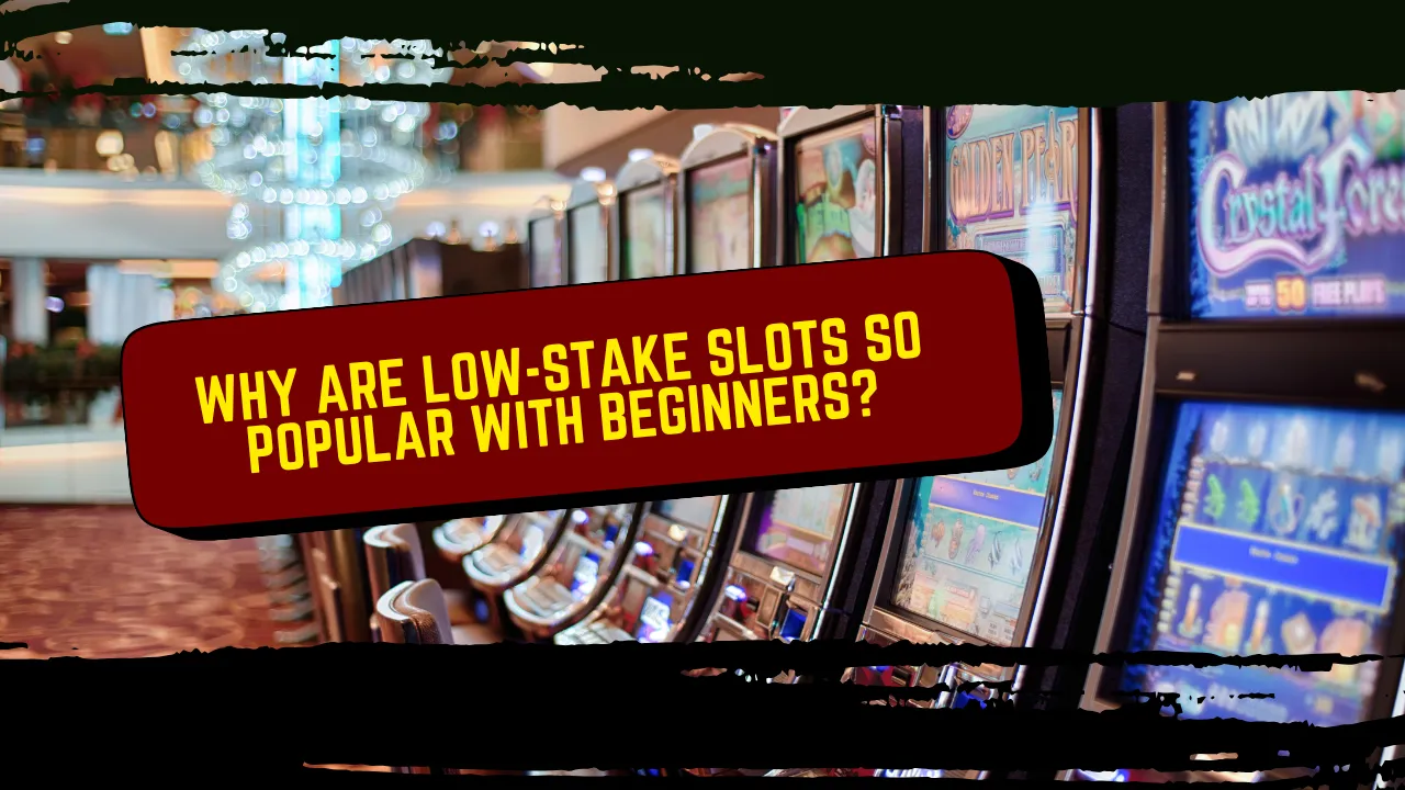 Why Are Low-Stake Slots So Popular With Beginners?